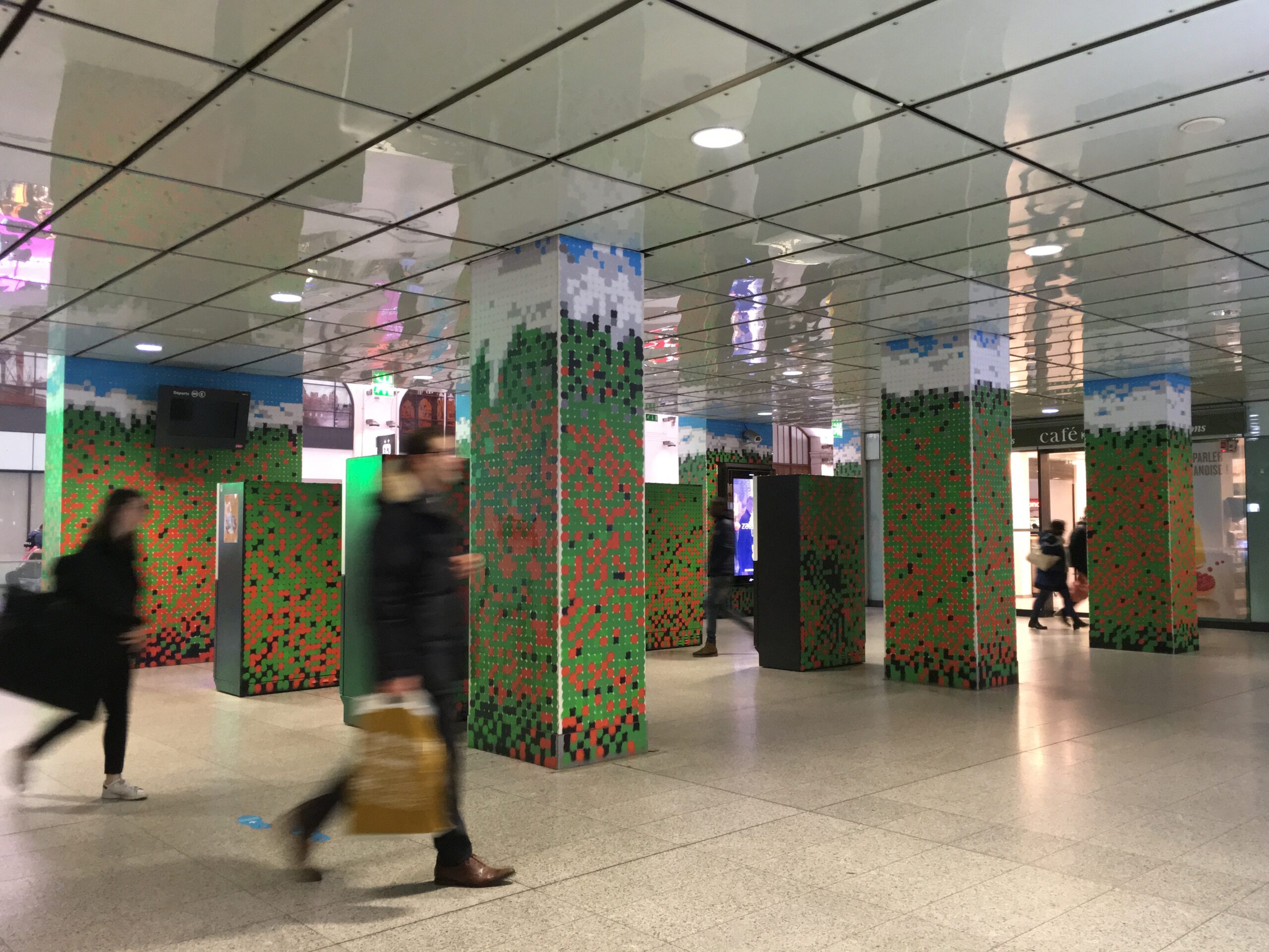 2016 «Impressionistes», Quai 36, Gare Saint-Lazare, Paris (FR)